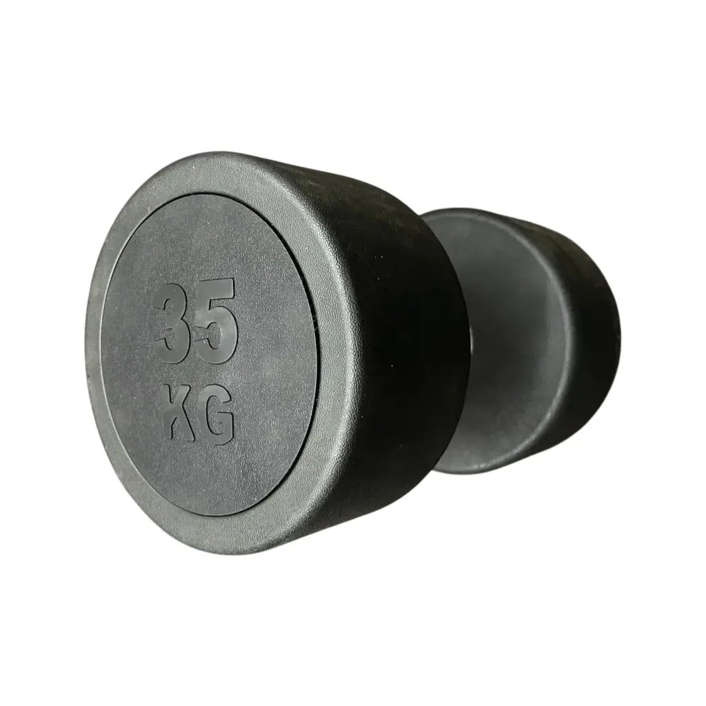 [12644] Mancuerna redonda caucho 35kg