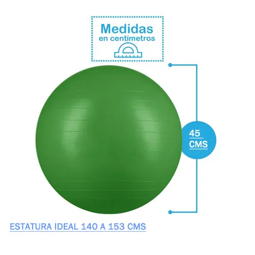 Pelota fitball - diametro 45cm