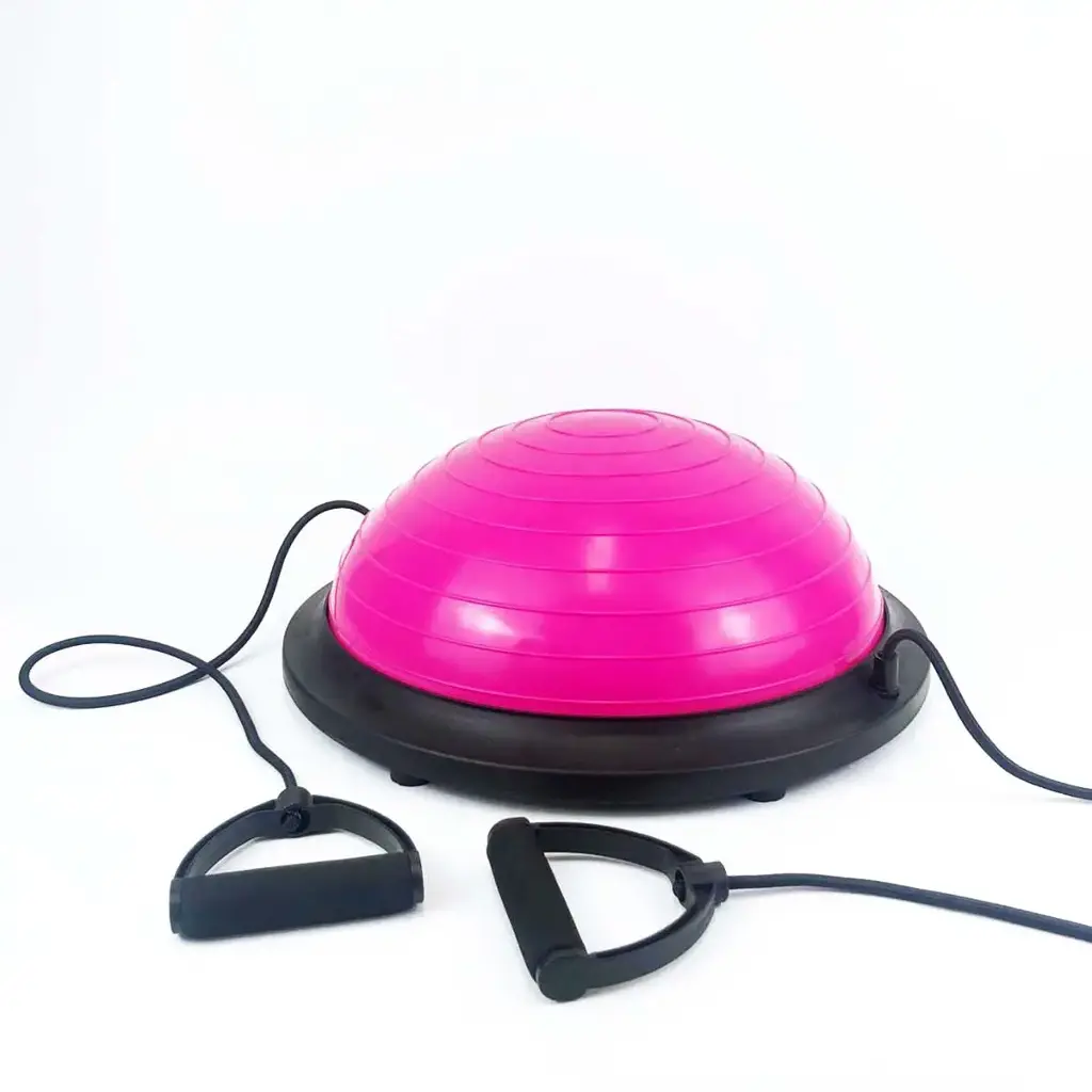 Bosu 60cm +  bandas elasticas (c/inflador)