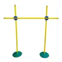 Valla regulable hasta 1m (3 bastones liso + 2 bases planas + 2 uniones)