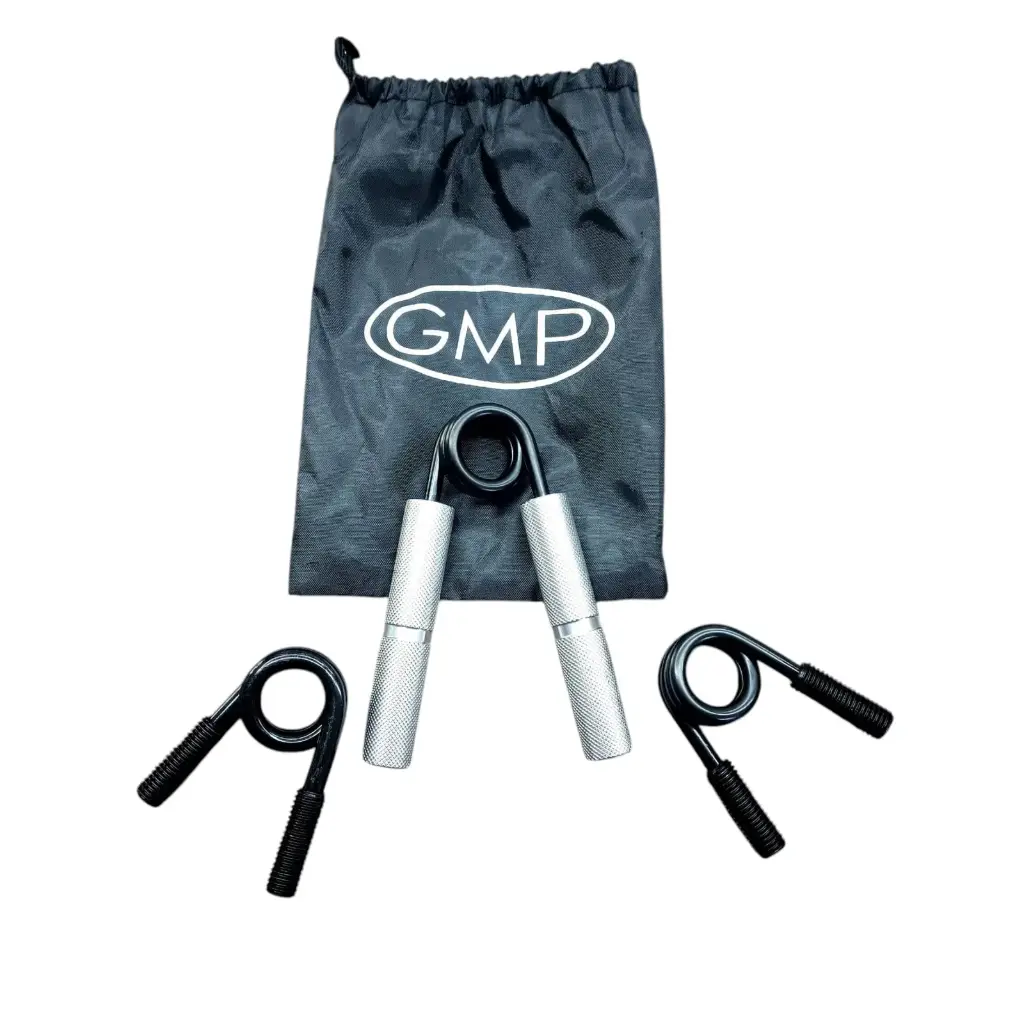 [12370] Hand grip de aluminio tres resistencias intercambiables: 45-55 y 85kg