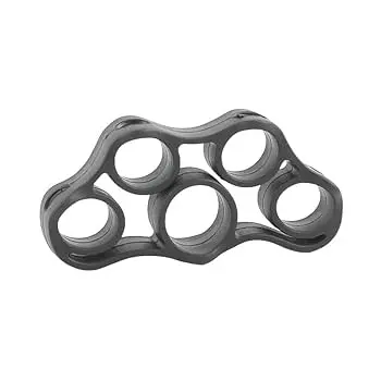 Ejercitador de dedos goma intensidad media (gris)