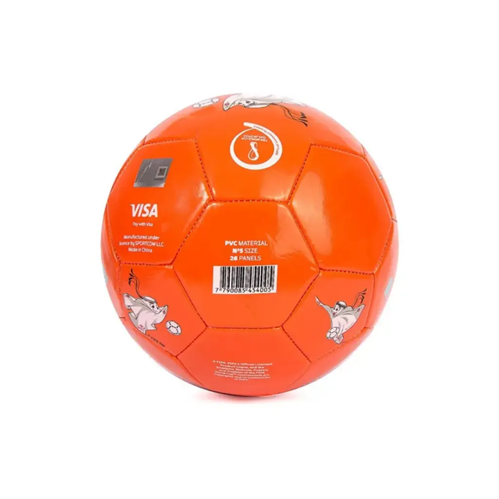 [11365] Pelota de futbol drb qatar clasic n5 naranja