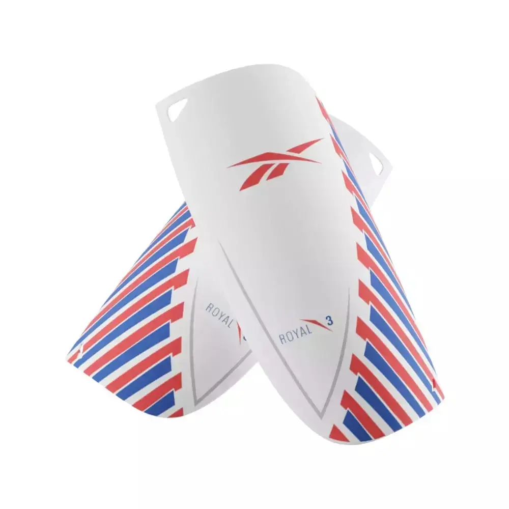 Canillera de futbol royal reebok talle M