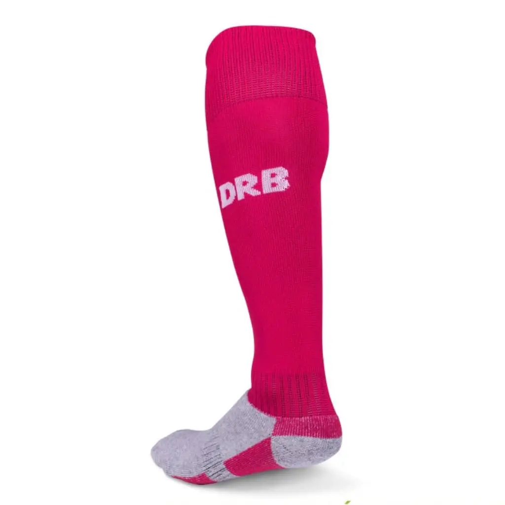 Medias soccer drb rosa junior