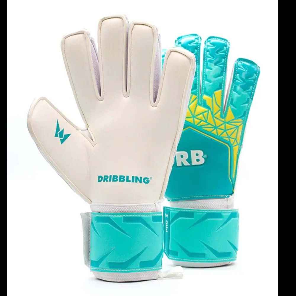 Guante de arquero drb royal 4.0 junior verde talle 6