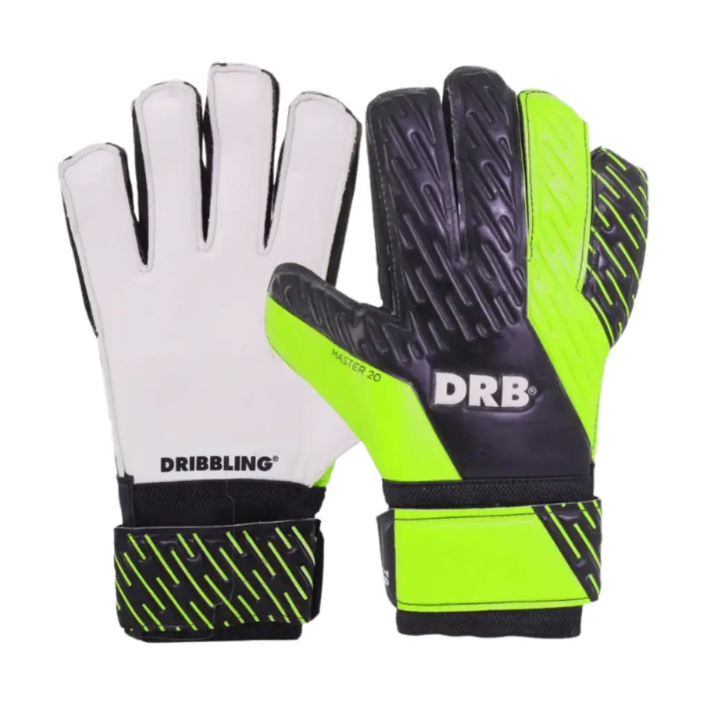 Guante de arquero drb master 20 verde talle 10