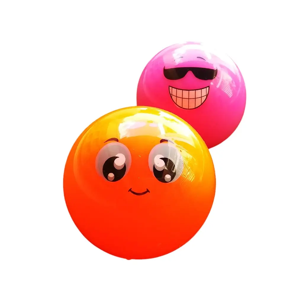 [12258] Bocha de hockey emoticon rosa