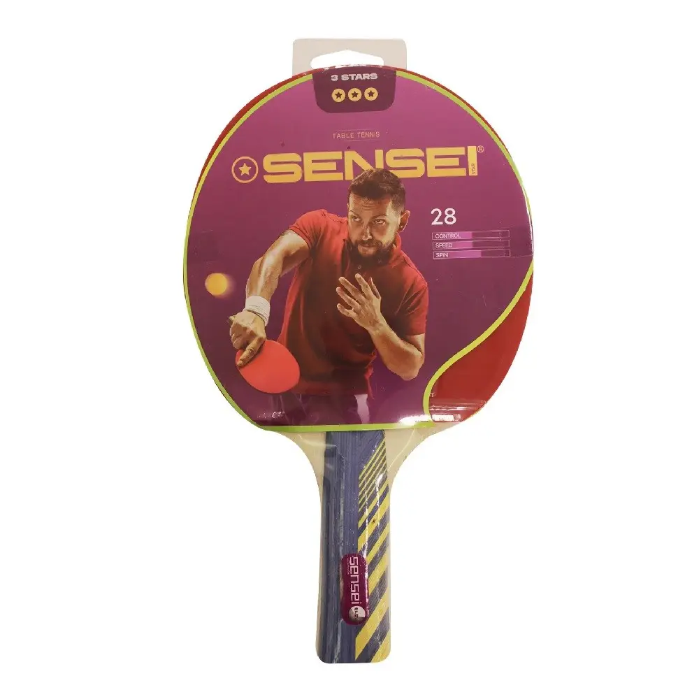 Paleta ping pong sensei 3 star