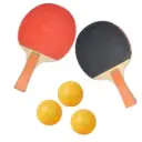 Set ping pong 2 paletas + 3 pelotas eco