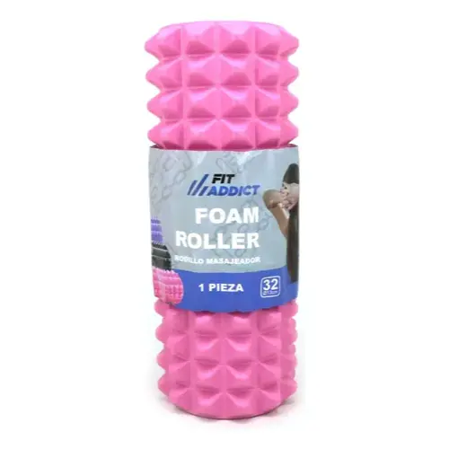 Rolo hueco de goma eva con pinches 32x13cm