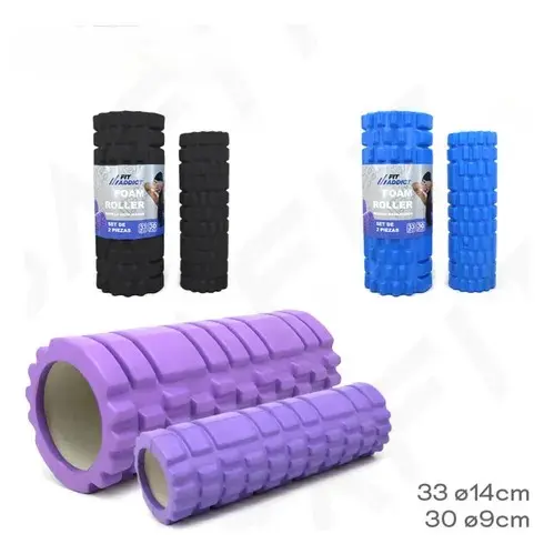 Rolo goma eva set x2 medidas 33x14cm y 33x9cm