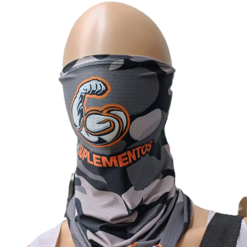 [11424] Cuello deportivo ags gris