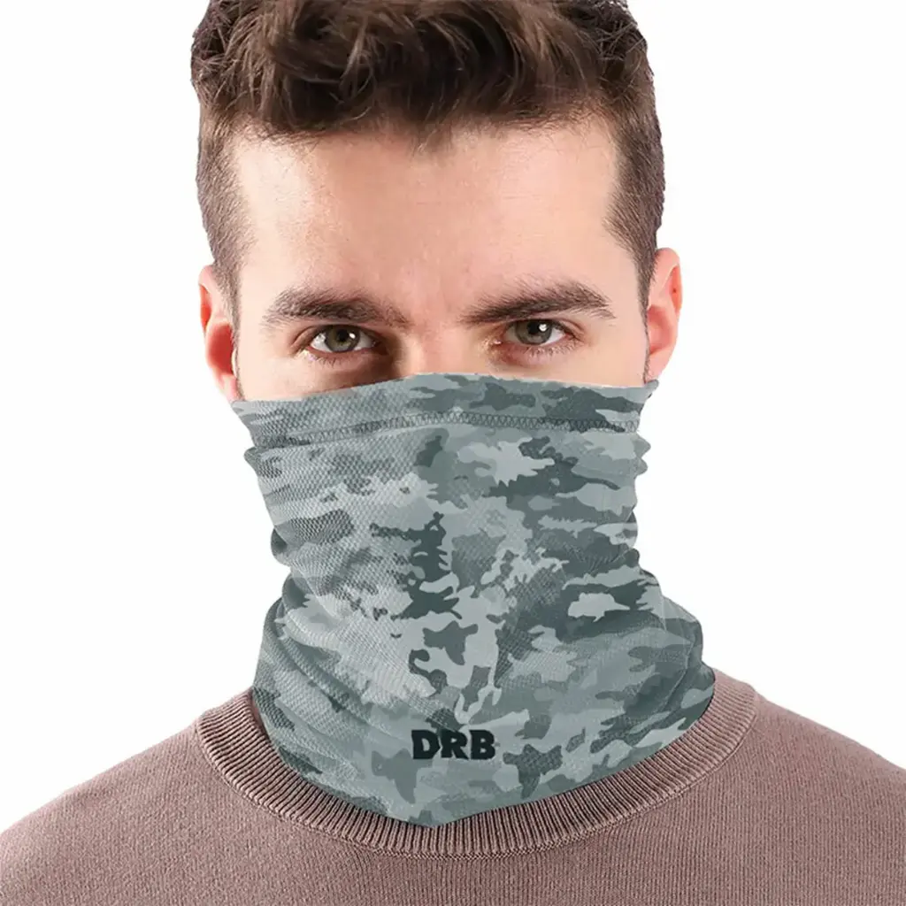 [10932] Cuello deportivo drb gris