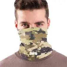 [12659] Cuello deportivo drb verde militar