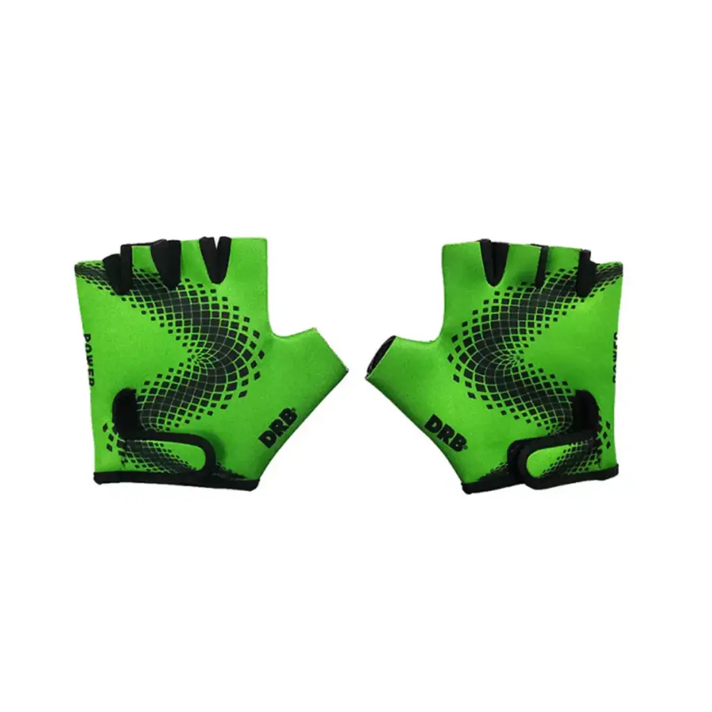 Guante fitness drb power verde