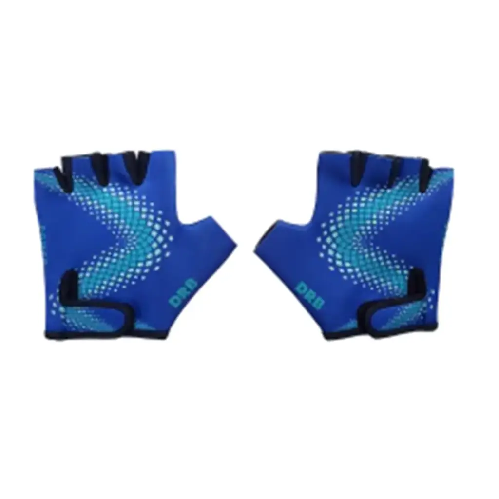 Guante fitness drb power azul