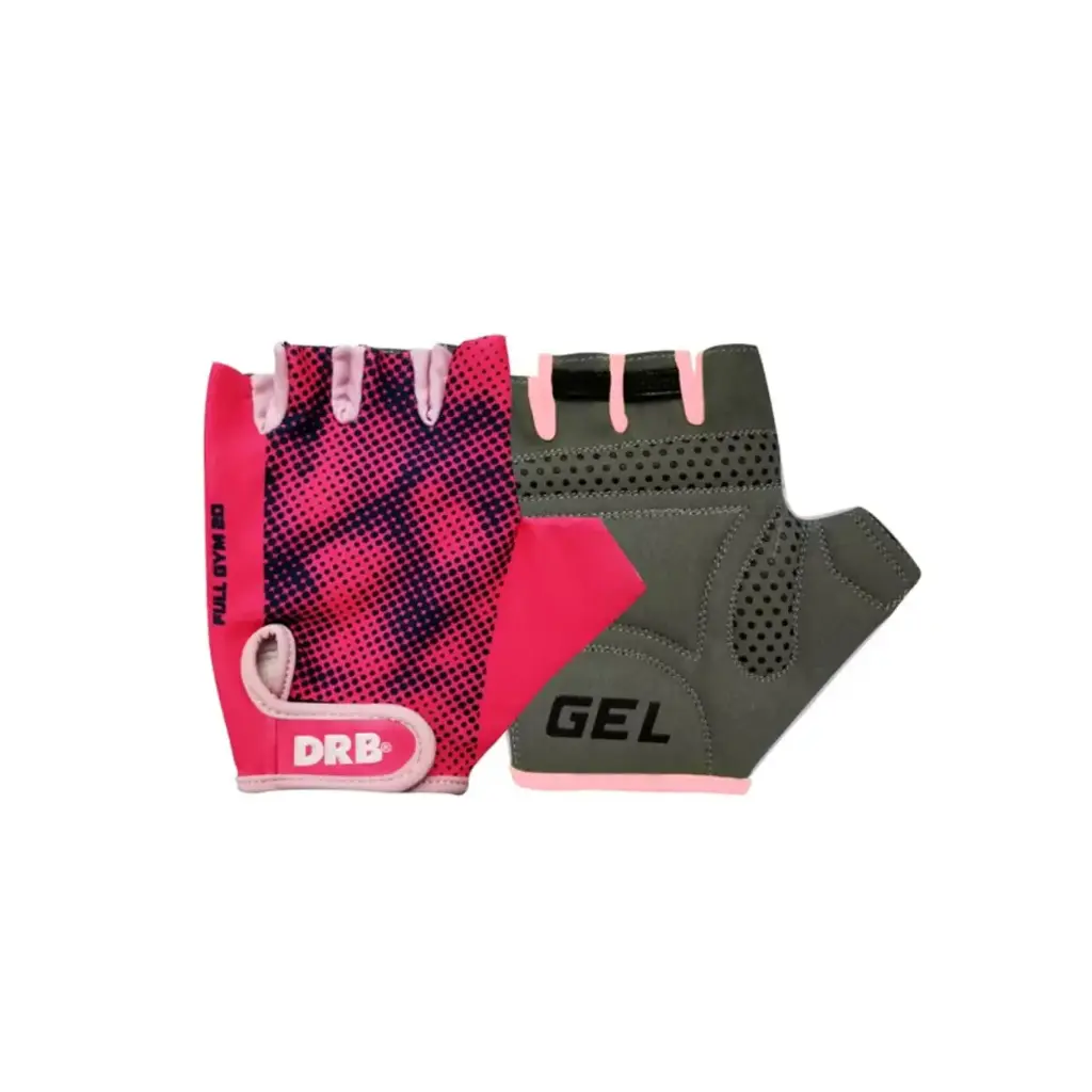 [11566] Guante fitness drb full gym rosa (xs)