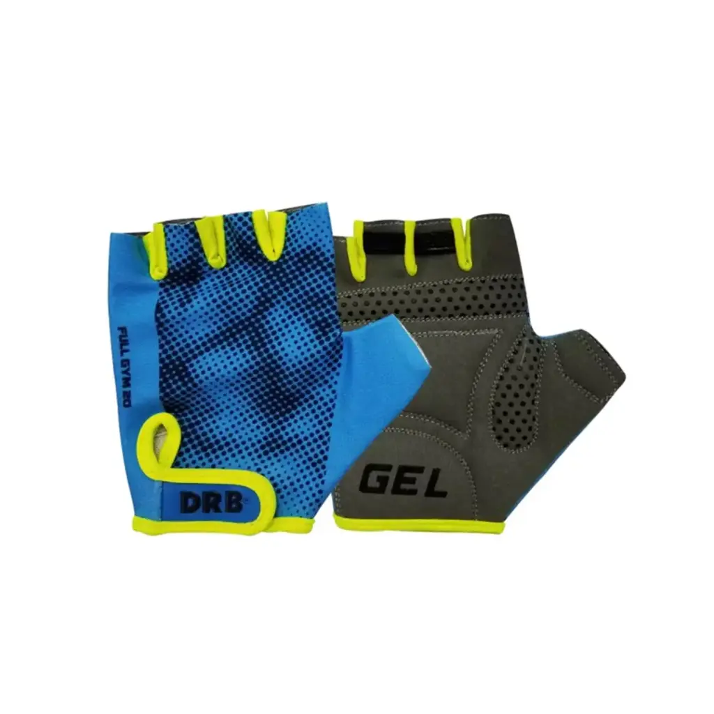 Guante fitness drb full gym celeste