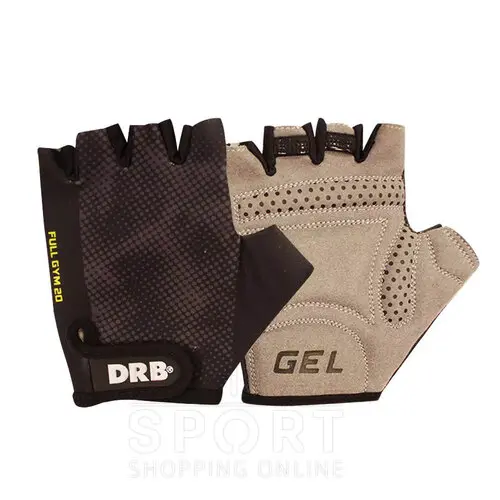 [11960] Guante fitness drb full gym gris (xs)