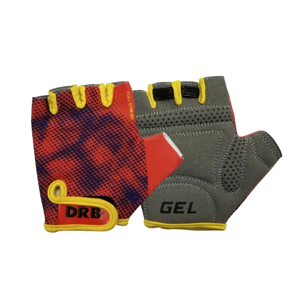 Guante fitness drb full gym niños naranja