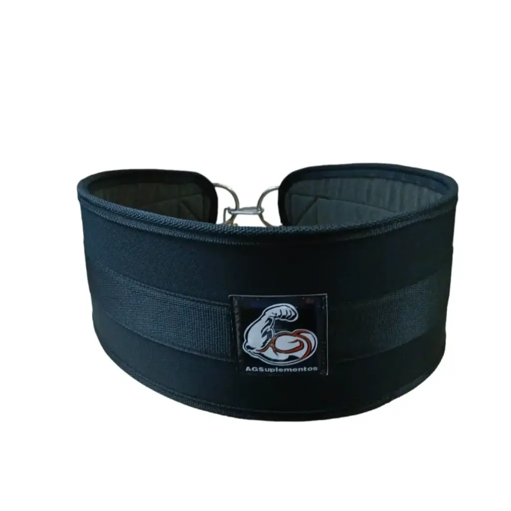 [11580] Cinturon ags carga adicional (con cadena) (Negro)