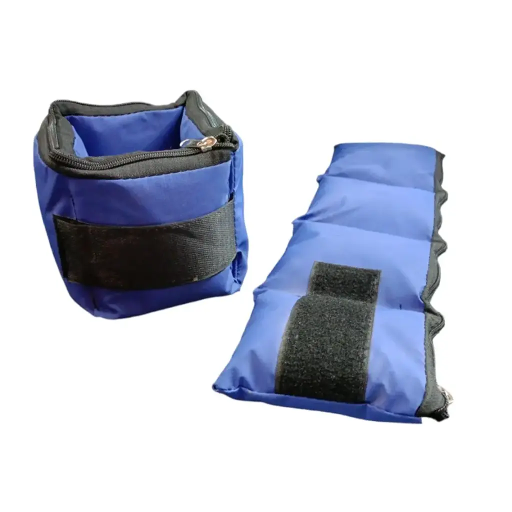 [11154] Tobilleras reforzadas ags 2kg (por par) (Azul)