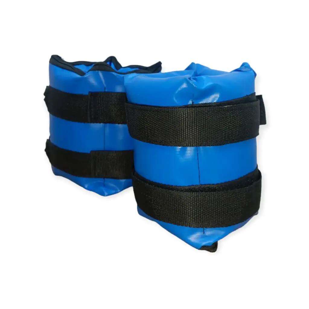 [10831] Tobilleras premium vinilicas ags 4kg (par) (Azul)