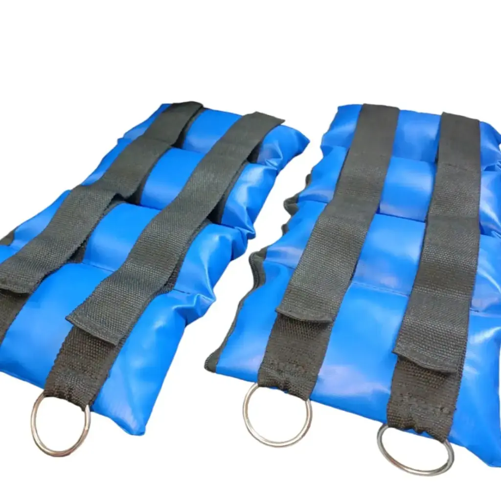 [10832] Tobilleras premium vinilicas ags 5kg (par) (Azul)