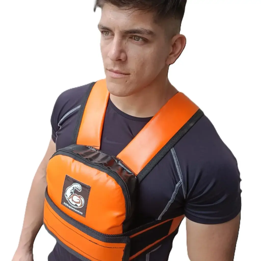 [11576] Chaleco de sobrecarga ags 12kg (naranja)