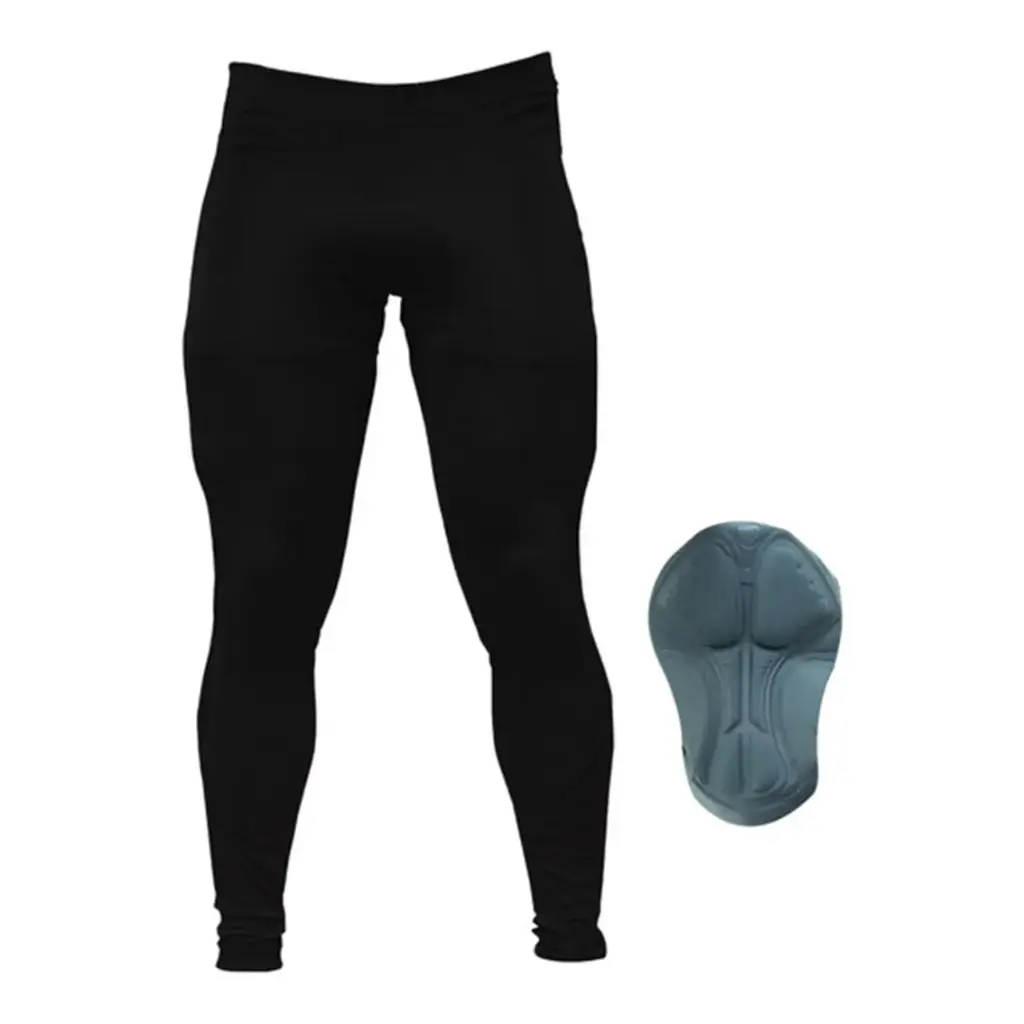 Calza larga ciclismo drb bolt negro