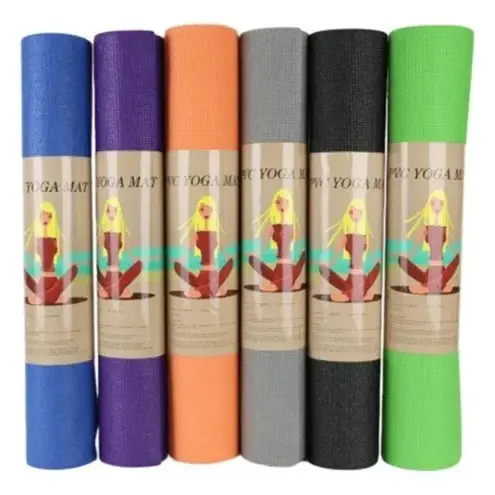 [10771] Colchoneta yoga mat pvc 3mm (Azul)