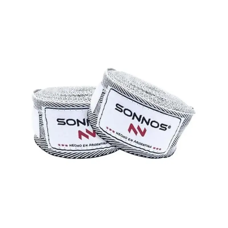 [10663] Venda boxeo sonnos 3mts (venta x par)  (Rojo)