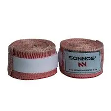 [10664] Venda boxeo sonnos 4,5mts (venta x par) (Rojo)