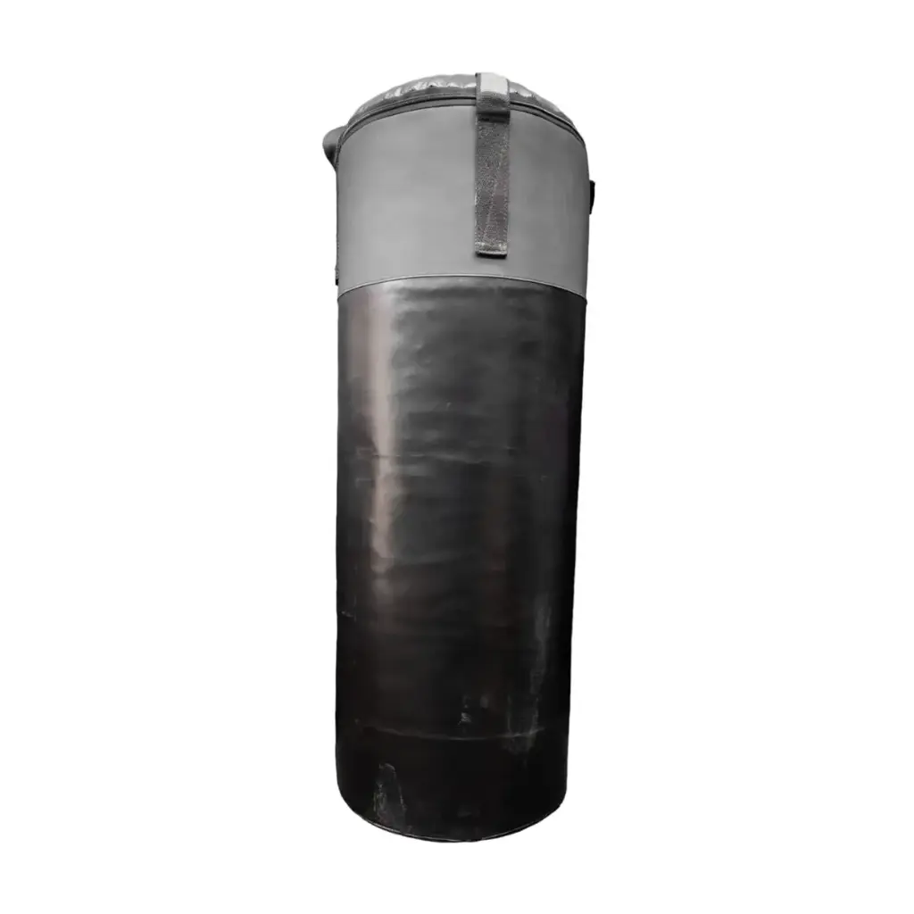 [10686] Bolsa boxeo vinilica rellena ags 90cm x 35cm de diametro (Azul)