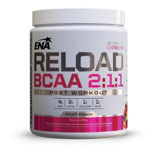 [12099] Recuperador bcaa Reload ena x 220gs  (Frutos rojos)