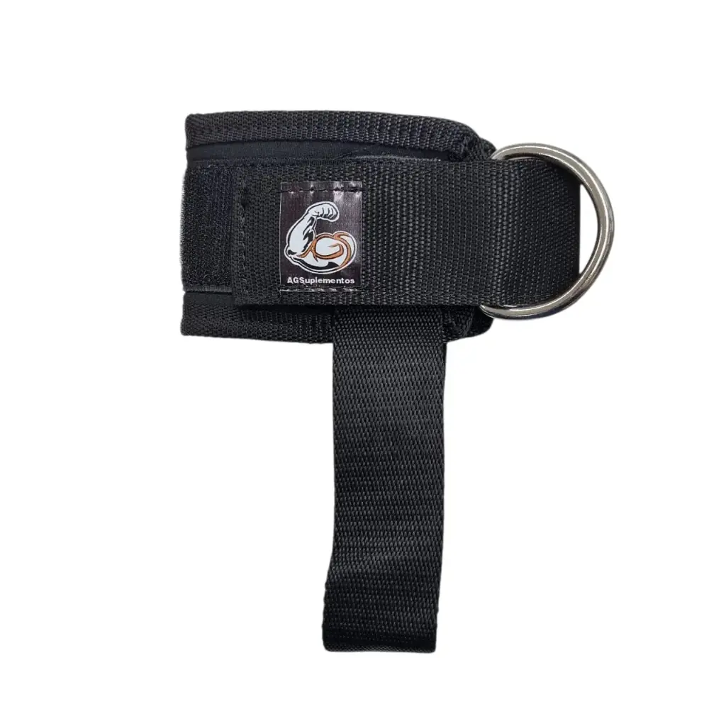 Tobillera p/polea con gancho y talon 