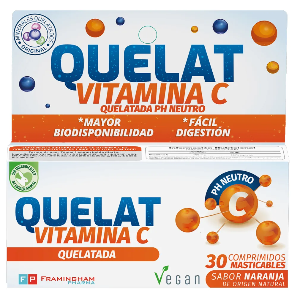 Quelat vitamina c x 30c