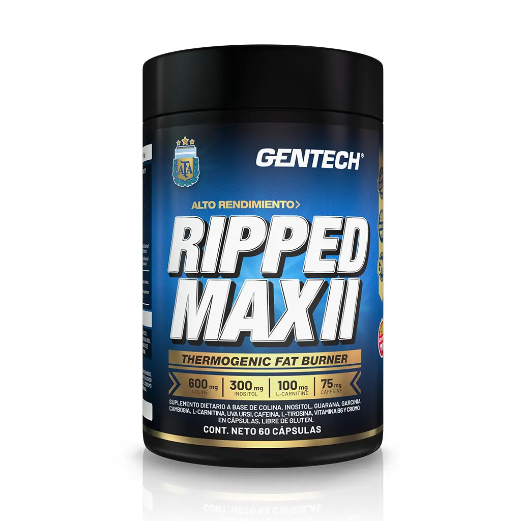 [7798101201206] Ripped máx gentech 60c