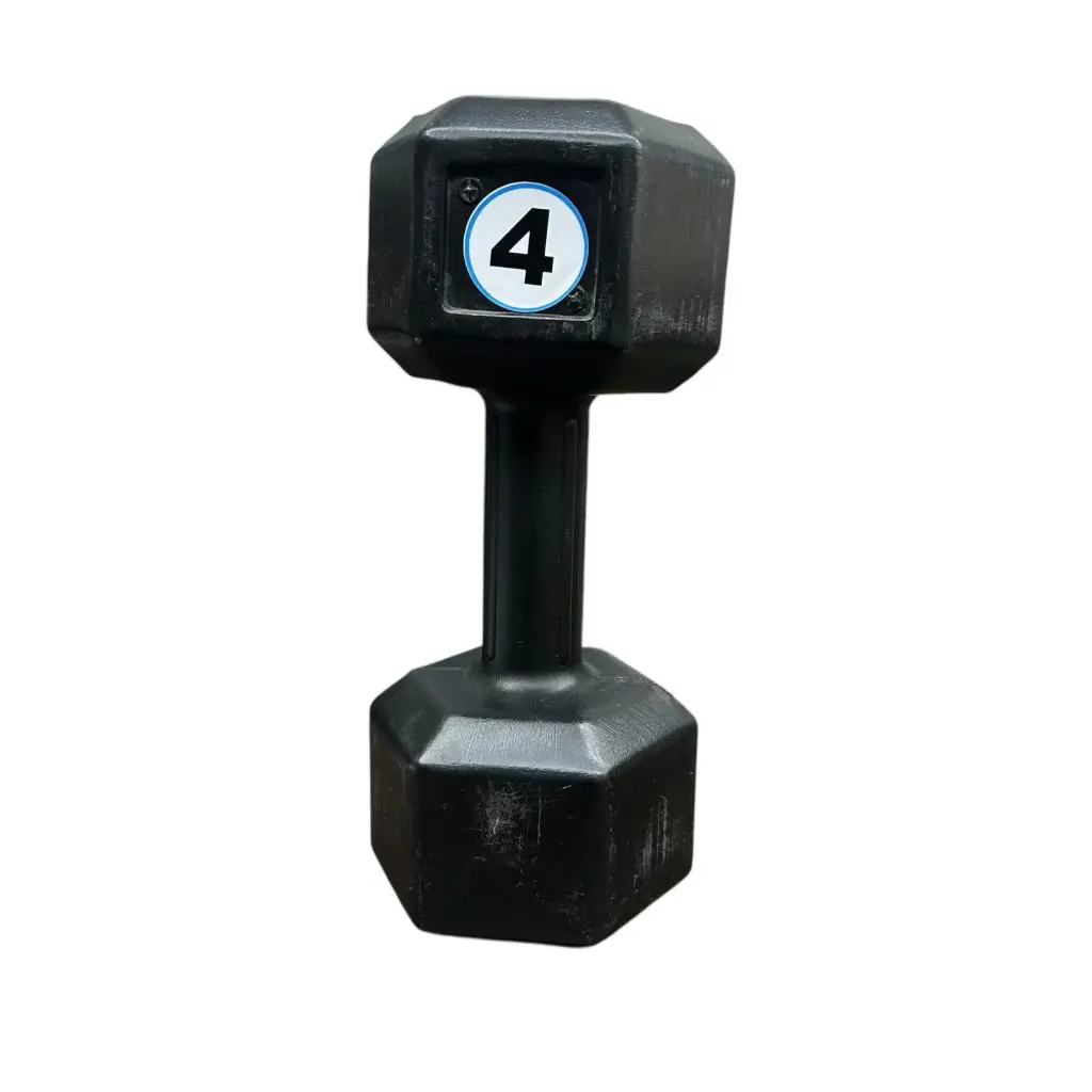 Mancuerna de pvc 4kg beatboss 