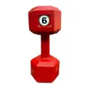 Mancuerna de pvc 6kg beatboss 