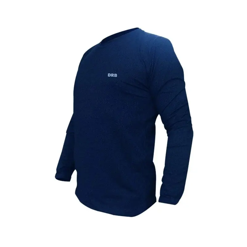 Remera termica micropolar drb azul