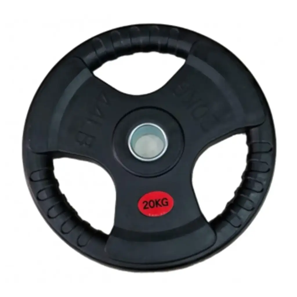 Disco bumper con manija importado 20kg 
