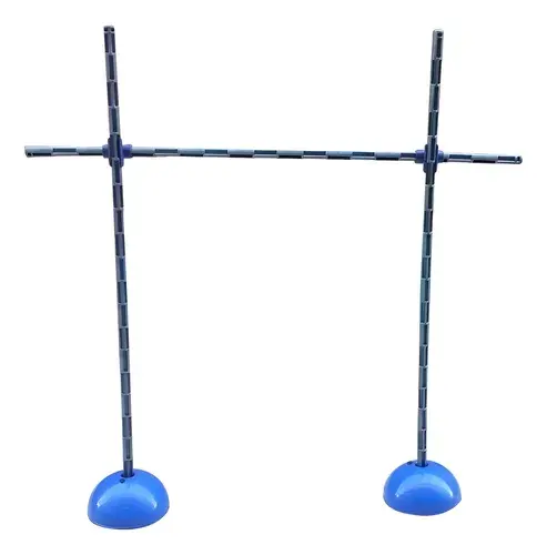 Valla regulable hasta 1m (3 bastones ranurados + 2 bases + 2 uniones)