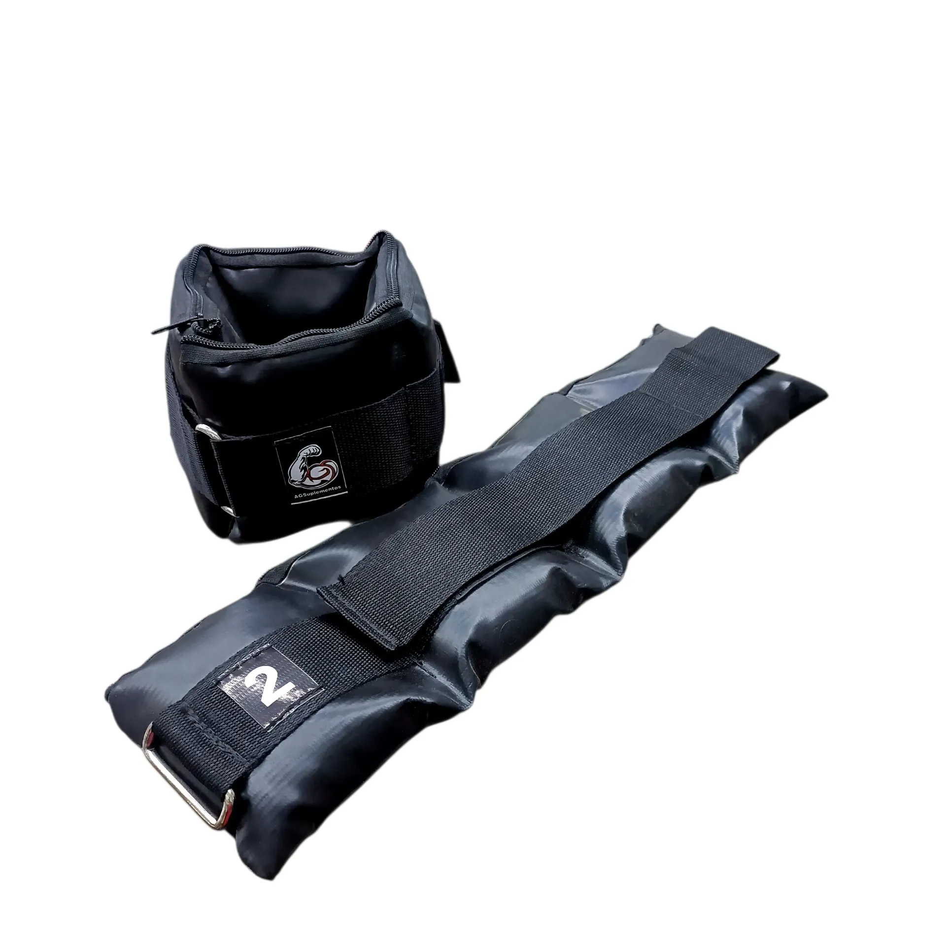 Tobilleras con peso vinilicas pro ags 2kg (par) 