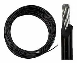 Cable 6mm forrado en pvc 