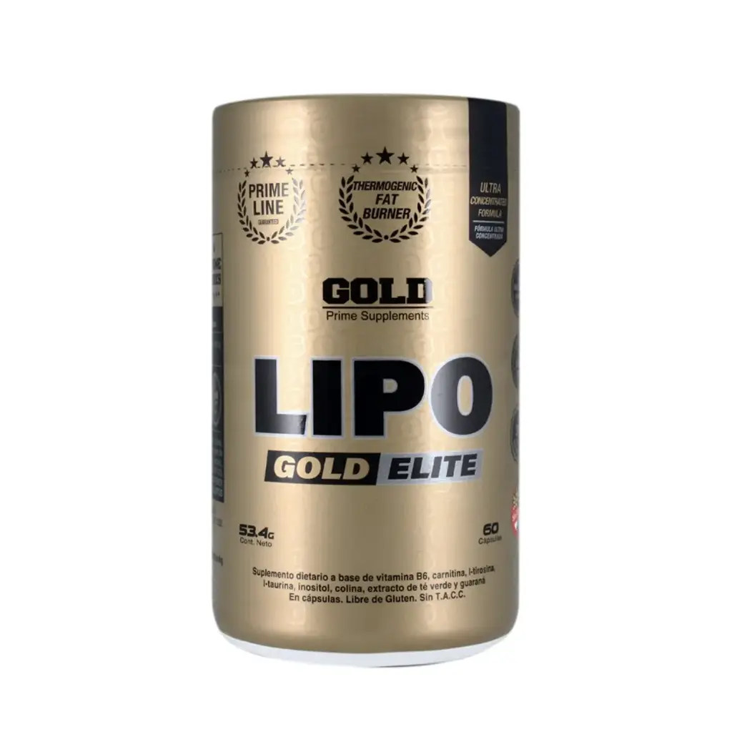 Quemador lipo gold elite uc x 60c