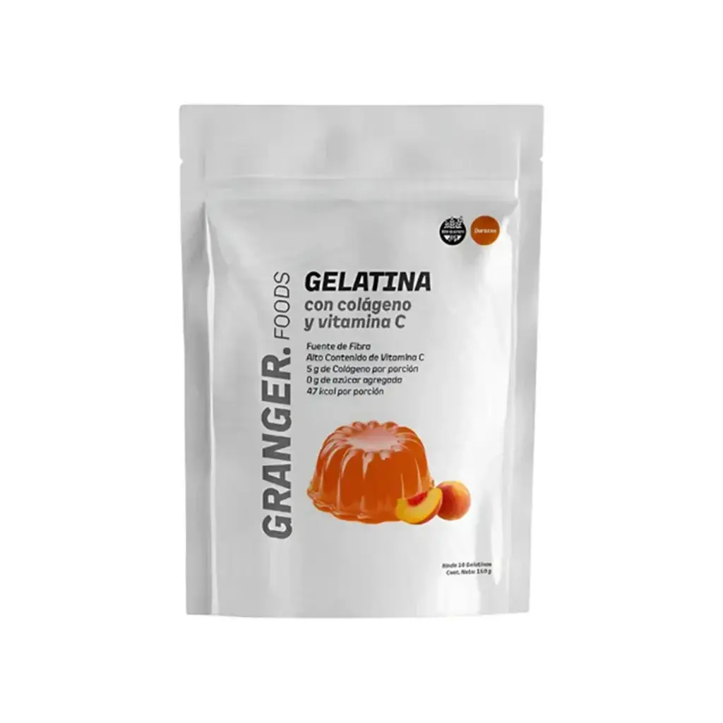[30157] Gelatina con colageno + vitamina c granger 150gs (Frutilla)