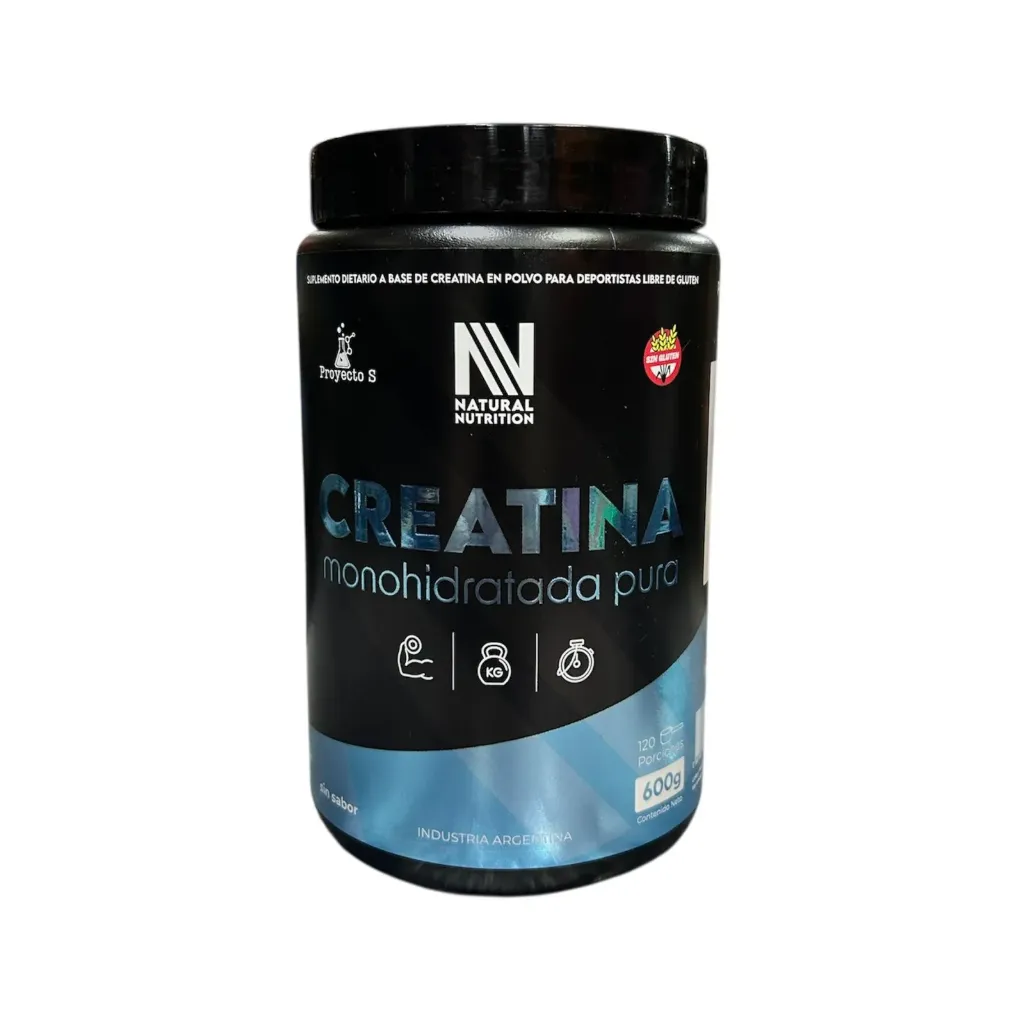 [30138] Creatina monohidrato natural nutrition x 600gs 