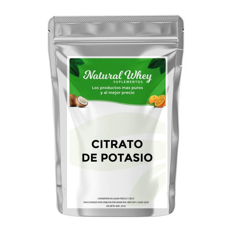 Citrato de potasio natural whey x 100gs